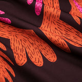 Conjunto de Top y Falda Recortada Sloan con Diseño de Palma de Coco para un Estilo Tropical y Refrescante