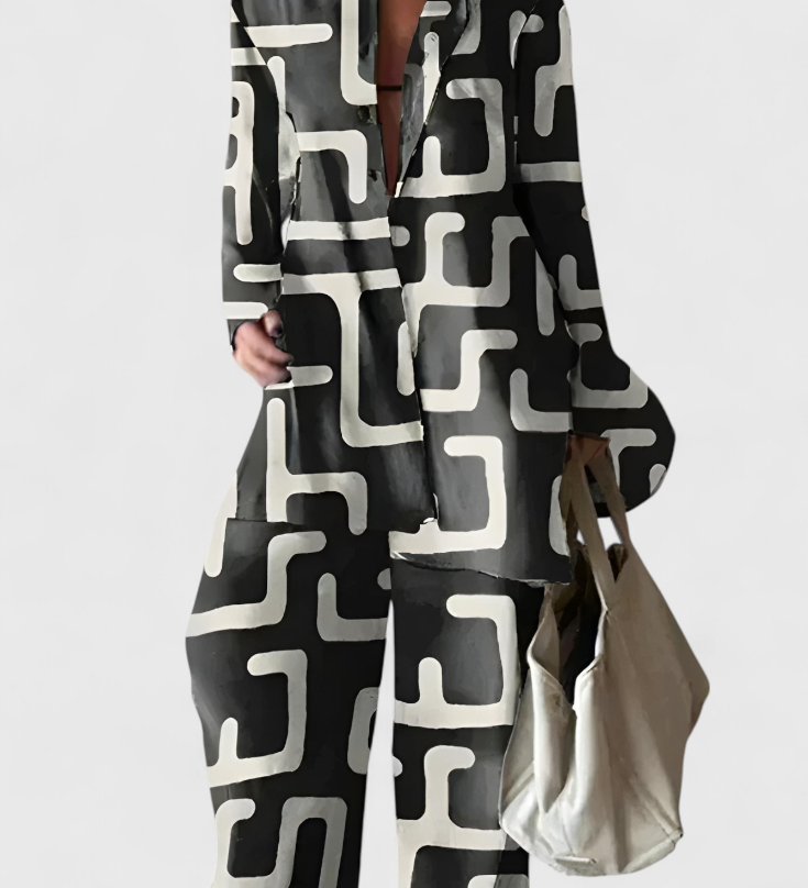 Conjunto de Verano Melania con Estilo Natural para un Look Fresco y Elegante