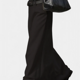 Falda H-Line Lisa de Estilo Urbano Moderno para un Look Contemporáneo