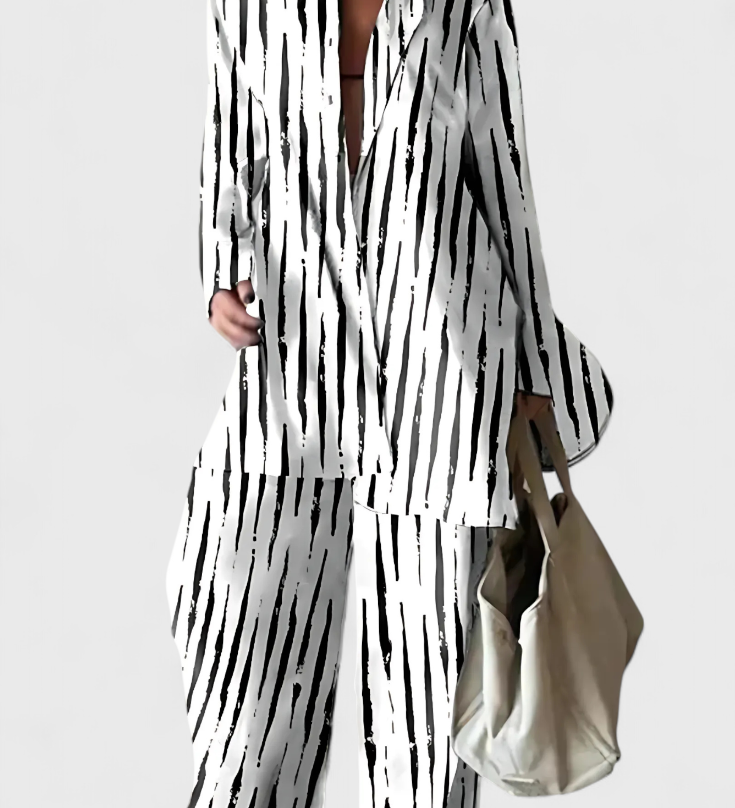 Conjunto de Verano Melania con Estilo Natural para un Look Fresco y Elegante