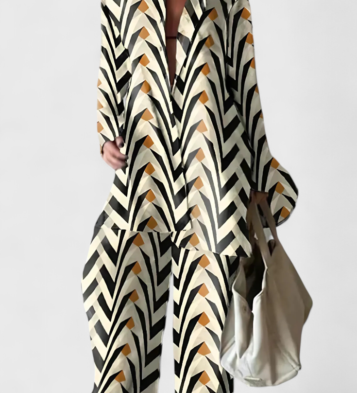 Conjunto de Verano Melania con Estilo Natural para un Look Fresco y Elegante