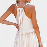 Vestido Monica de Estilo Clásico y Confort para una Frescura Natural