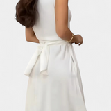 Meryl Vestido Camisero con Botones y Cinturón Ajustable para un Estilo Elegante y Comodidad