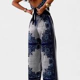 Conjunto de Moda Leonie Paisley con Elegantes Tiras