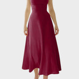 Lys Vestido de Tirantes con Corte Entallado, Estilo Elegante y Sofisticado