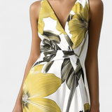 Vestido Clásico Regina con Encantador Estampado Floral
