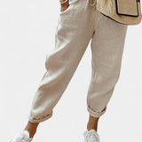 Alba Pantalones Rectos Transpirables - Comodidad y Estilo para Cada Día