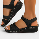 Sandalias Elegantes Jenna con Tiras y Hebilla Ajustable para un estilo sofisticado