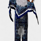 Conjunto de Moda Leonie Paisley con Elegantes Tiras