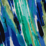 Inna Pantalones Rectos de Cintura Alta con Elegante Estampado de Mármol