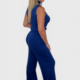 Elegante Conjunto de Punto Mahalia de 3 Piezas para un Look Completo