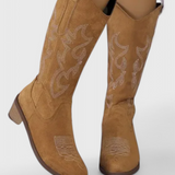 Elka Botas Vaqueras Western de Ante - Estilo Clásico y Confort para Tus Aventuras Rurales
