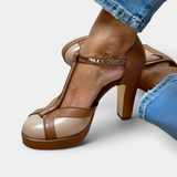 Tacones Helena con Encanto Vintage y Estilo Elegante