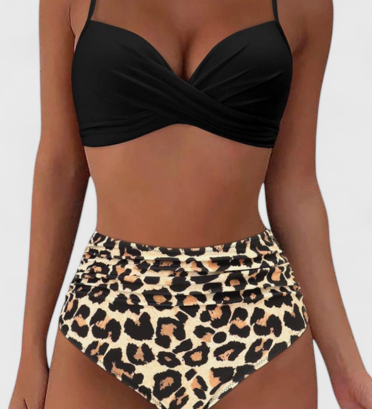 Lison Bikini de Talle Alto con Diseño Elegante y Sofisticado