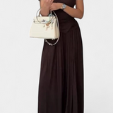 Conjunto de Dos Piezas Ruslana con Escote en V Cruzado para Máximo Comodidad