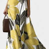 Vestido Clásico Regina con Encantador Estampado Floral