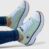 Zapatillas de Lona Chunky Taya - Estilo Moderno y Comodidad en Cada Paso