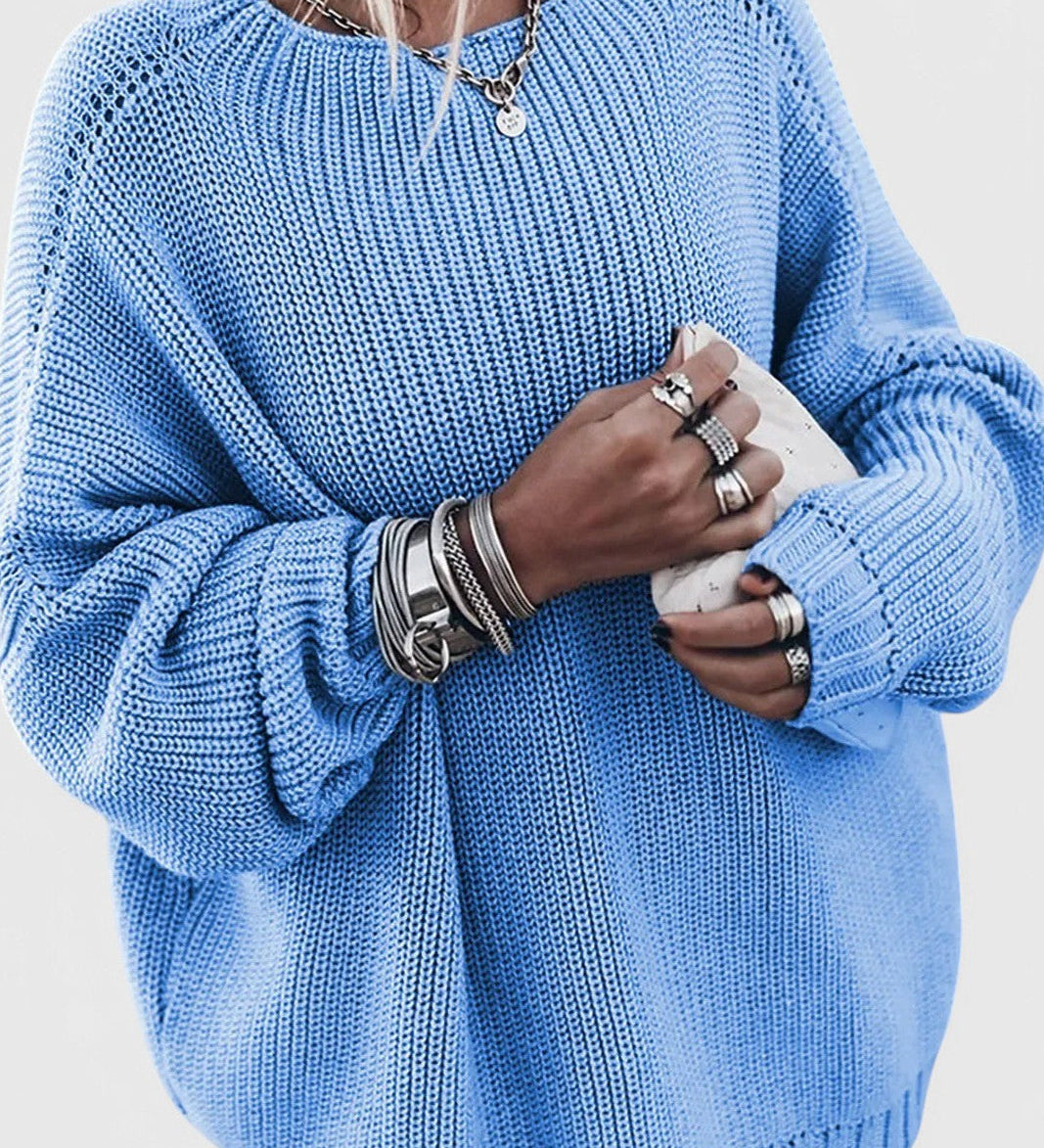 Lana Jersey Suelto de Alta Calidad para Comodidad y Estilo Elegante