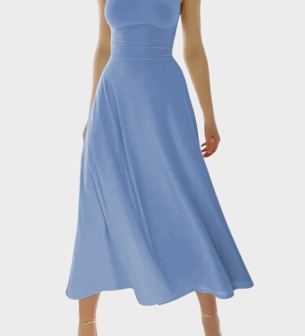 Lys Vestido de Tirantes con Corte Entallado, Estilo Elegante y Sofisticado