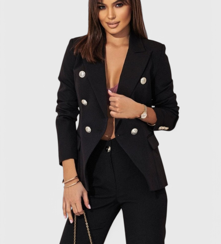 Conjunto Elegante de Blazer y Pantalones Rosalind para un estilo sofisticado