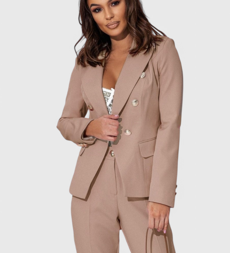 Conjunto Elegante de Blazer y Pantalones Rosalind para un estilo sofisticado