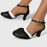 Nicole Zapatos deTacón Ortopédico con Encanto Vintage