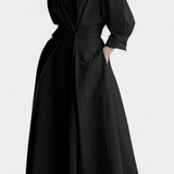 Vestido Maxi de Manga Larga Retro Miriam - Elegancia y Estilo Atemporal