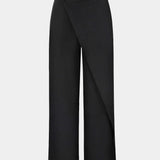 Pantalones rectos Oaklyn con elegante drapeado para un estilo moderno