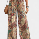 Vitoria Pantalones Veraniegos de Pierna Ancha para un Estilo Cómodo y Elegante