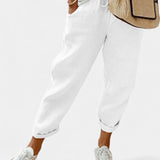 Alba Pantalones Rectos Transpirables - Comodidad y Estilo para Cada Día