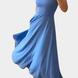 Vestido midi sin mangas estilo A-line de Mary para un look elegante y cómodo