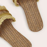 Zapatillas con Flecos Elegantes y Confortables para un Estilo Único