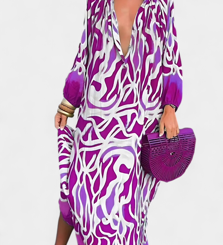 Elegant Boho Malina Vestido Ligero y Chic para un Look Sofisticado