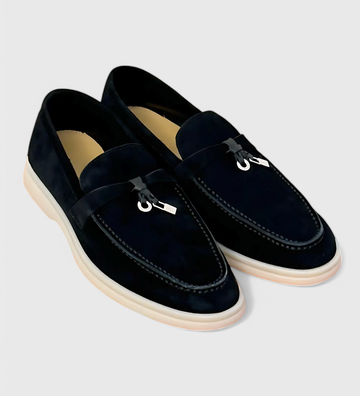 Elegantes Mocasines de Ante para Dama Sorelle