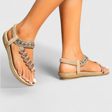 Sandalias Liriana Extremadamente Cómodas con Toques de Elegancia