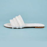 Zapatillas con Flecos Elegantes y Confortables para un Estilo Único