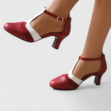 Nicole Zapatos deTacón Ortopédico con Encanto Vintage