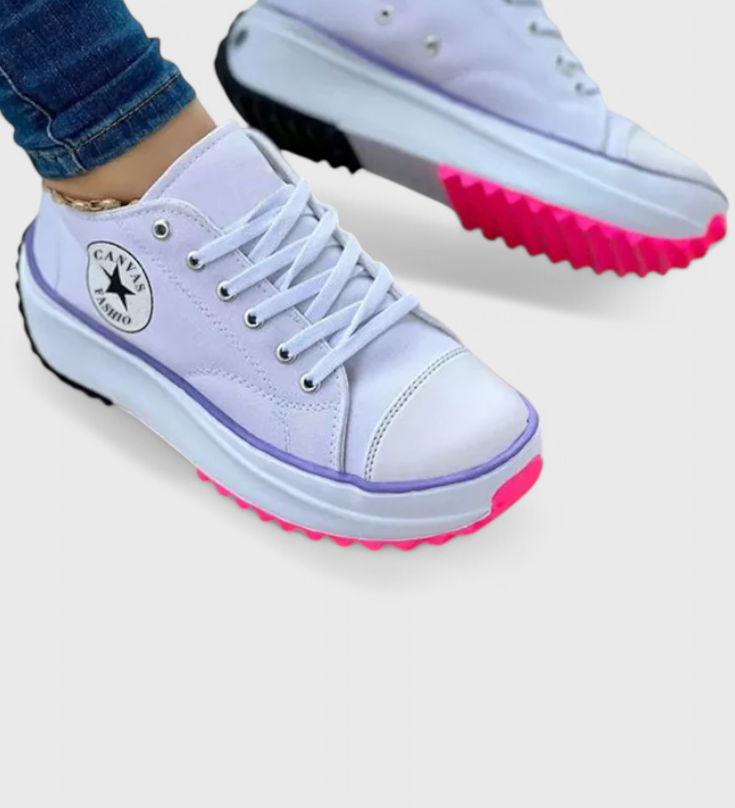 Zapatillas de Lona Chunky Taya - Estilo Moderno y Comodidad en Cada Paso