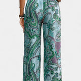 Vitoria Pantalones Veraniegos de Pierna Ancha para un Estilo Cómodo y Elegante