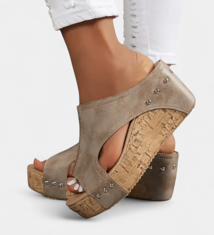 Emerson Sandalias de Tacón Bloque ultra Cómodas y Ortopédicas para todo el Día