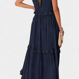 Vestido Monica de Estilo Clásico y Confort para una Frescura Natural