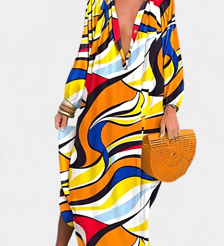 Elegant Boho Malina Vestido Ligero y Chic para un Look Sofisticado