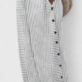 Isoldean Pantalones Cortos de Verano a Rayas – Estilo Fresco y Cómodo para Tus Días Soleados