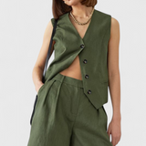 Conjunto Safari de Verano Jacaranda para un Look Divertido y Cómodo