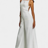 Belén Mono Halter de Pierna Ancha con Caída para un Look Radiante