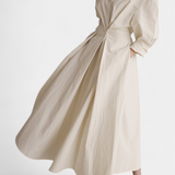Vestido Maxi de Manga Larga Retro Miriam - Elegancia y Estilo Atemporal