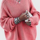 Lana Jersey Suelto de Alta Calidad para Comodidad y Estilo Elegante