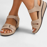 Sandalias Elegantes Jenna con Tiras y Hebilla Ajustable para un estilo sofisticado