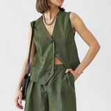 Conjunto Safari de Verano Jacaranda para un Look Divertido y Cómodo