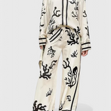 Conjunto de Pierna Ancha Nazaret con Diseño Artístico para Estilo Único